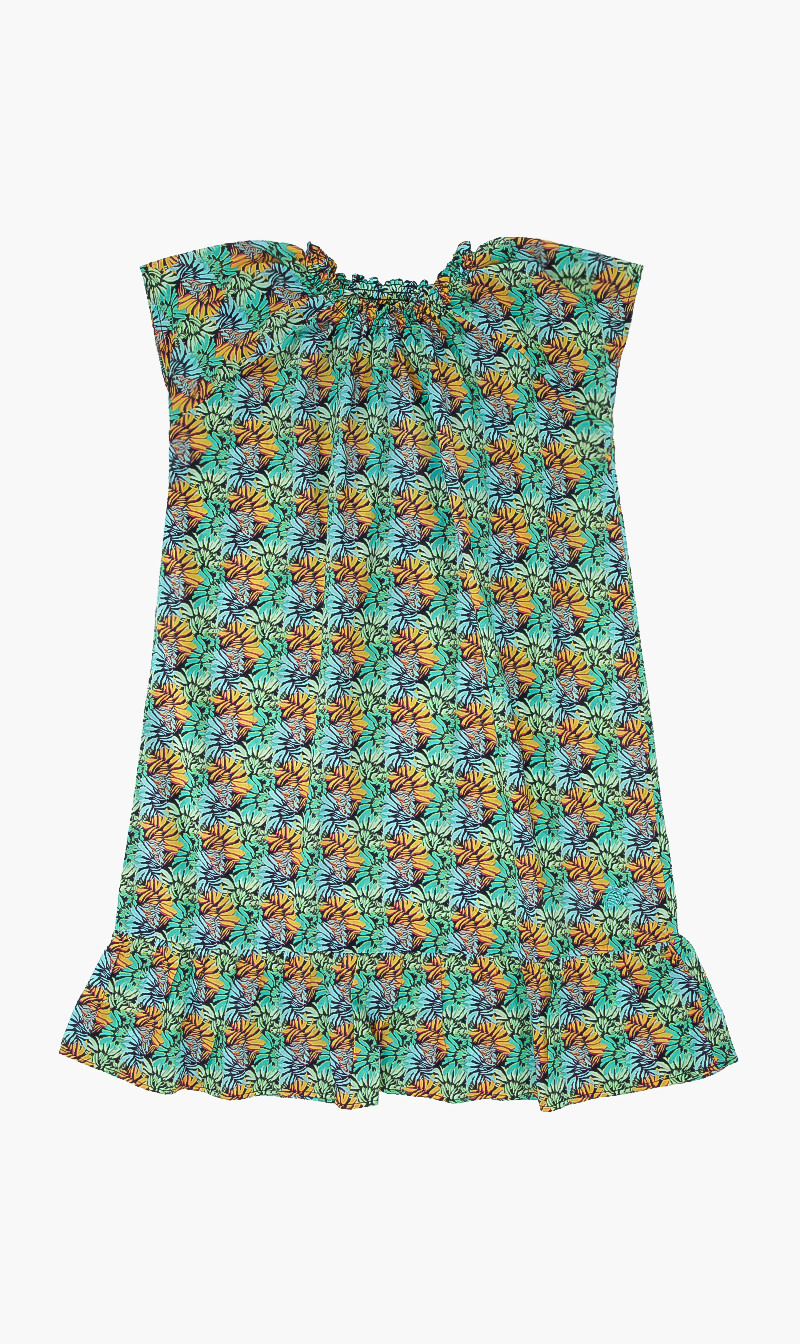

Jungle Cotton Gizelle Dress, Multi-color