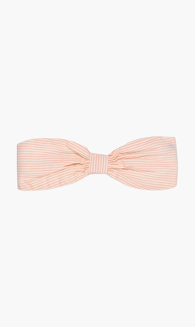 Petit Bateau Pink Striped Headband for Girls | The Deal Outlet