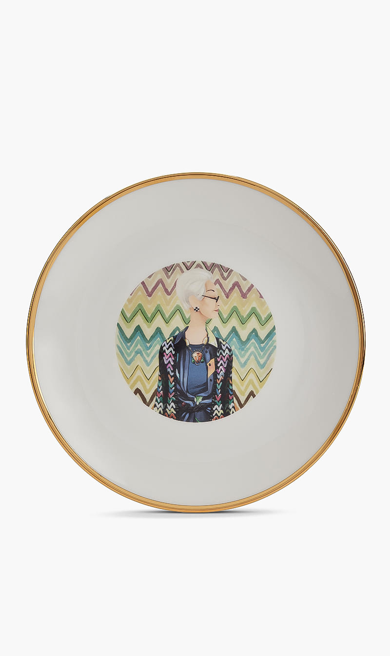 

Who Icons Multi-color Rosita Dessert Plate 21 Cm | The Deal Outlet