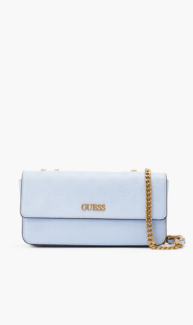 

Guess Blue Geva Convertible Xbody Flap for Women | The Deal Outlet