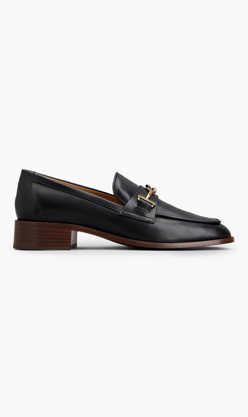 

Tod's Black Cuoio T35 28k T Ring for Women | The Deal Outlet
