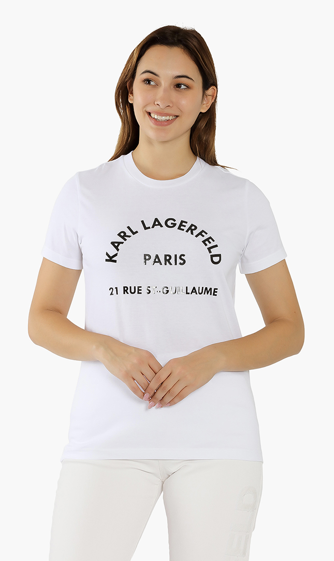 

Karl Lagerfeld Logo Graphic T-shirt