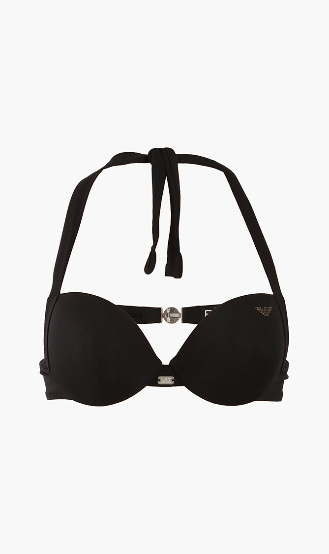 

Emporio Armani Padded Studs Bikini Top