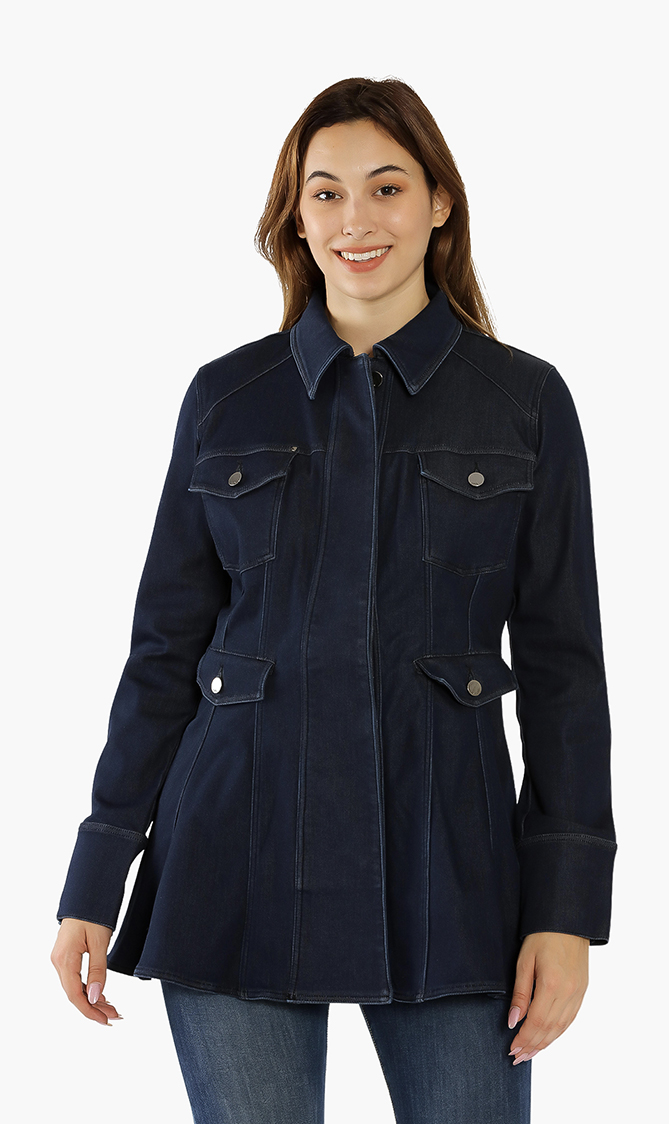 KARL LAGERFELD Stretch Fit Denim Jacket
