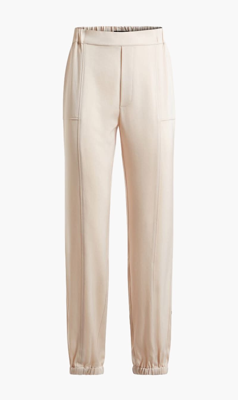 

Guess Beige Marciano Boyfriend Fit Pants for Women | The Deal Outlet