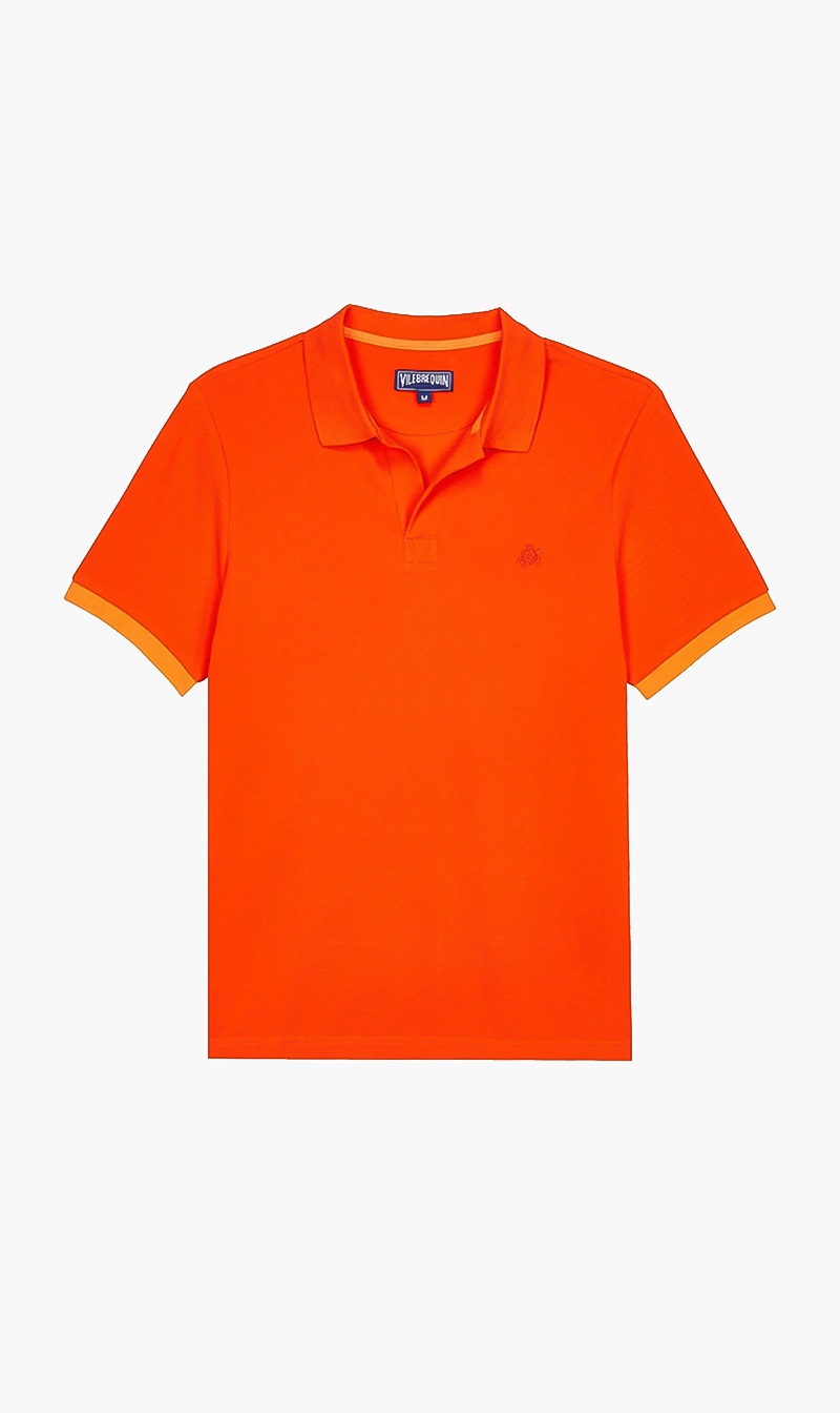 

Classic Solid Polo, Orange