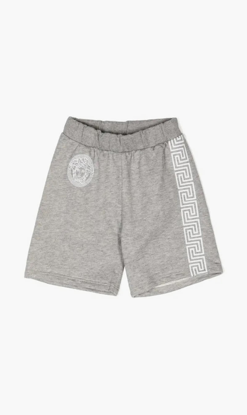 

Versace Grey Greca Shorts for Girls | The Deal Outlet