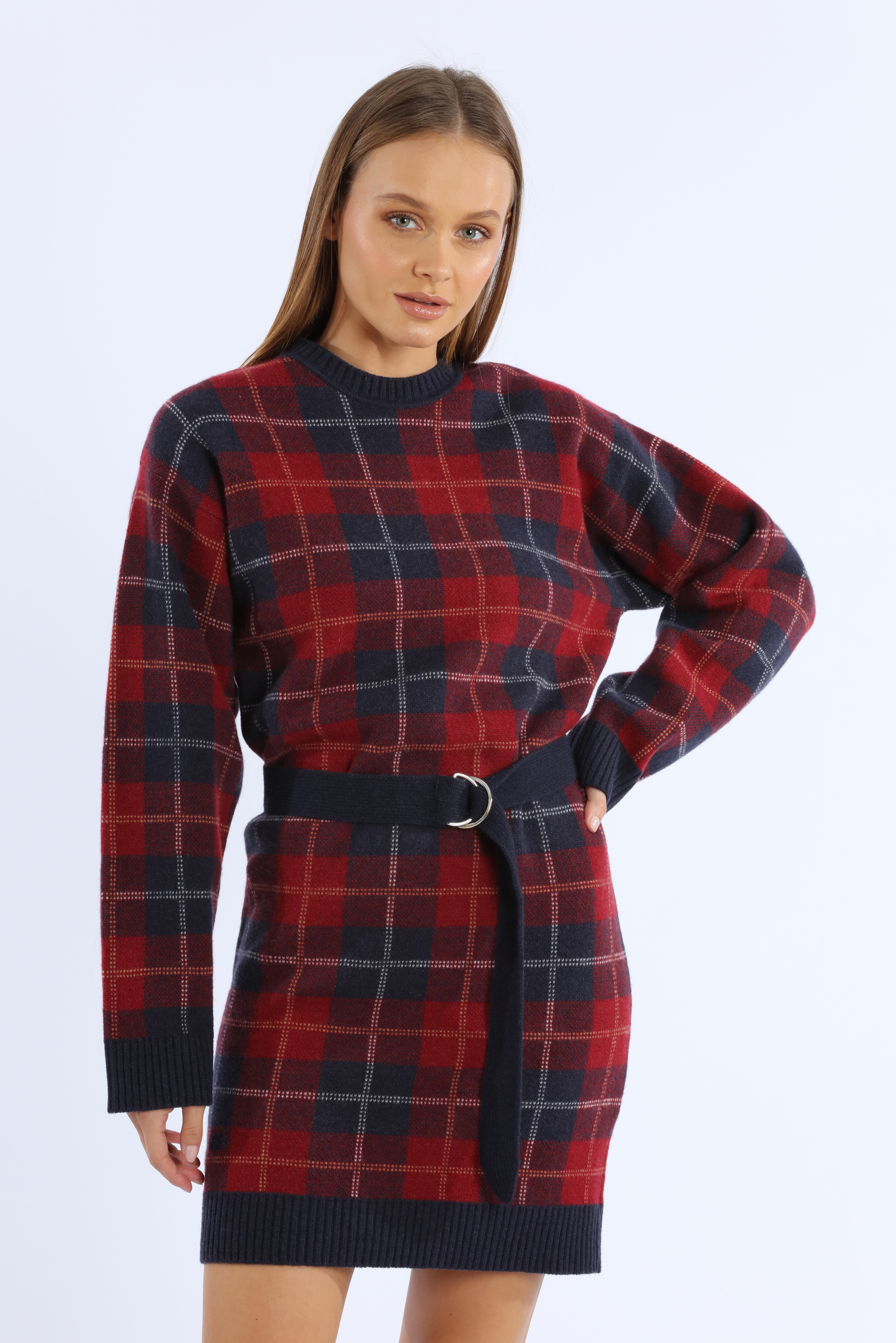 

Lacoste Navy Red Dress