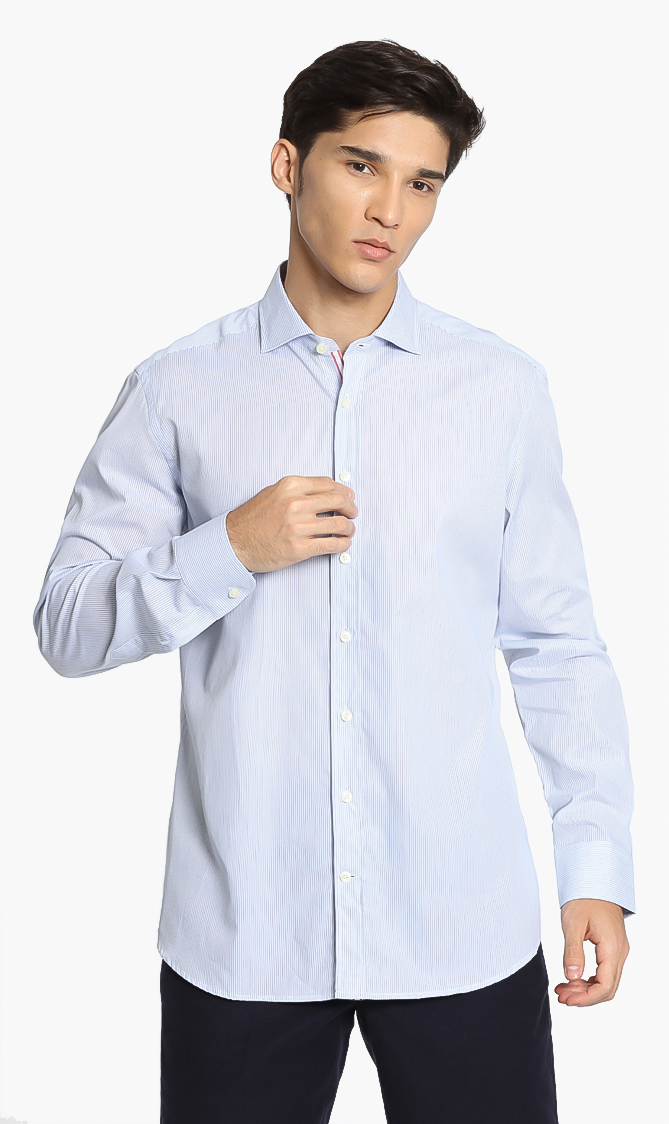

Hackett London Mini Stripe Slim Fit Shirt