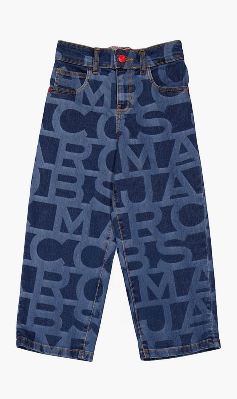 

Marc Jacobs Blue Logo Print Jeans for Boys | The Deal Outlet