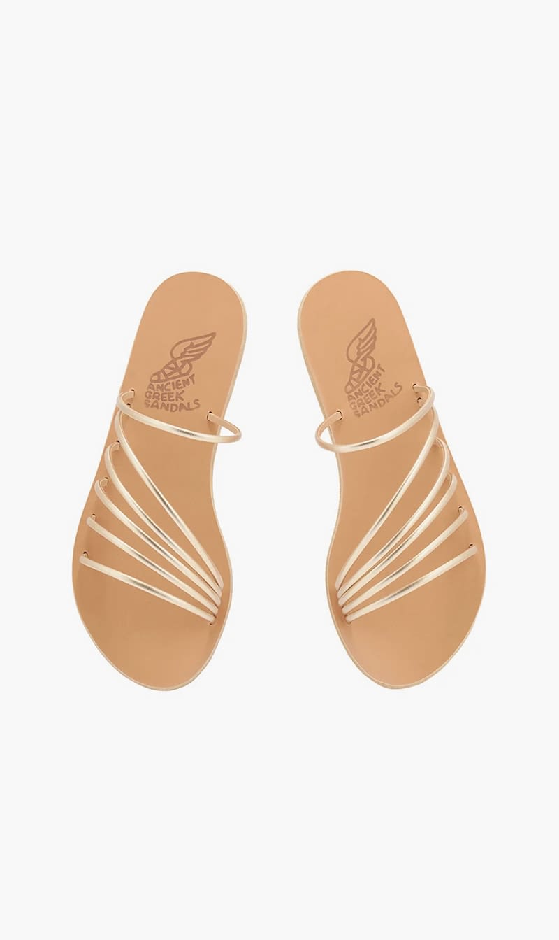

Ancient Greek Sandals Gold Adriani for Women | The Deal Outlet