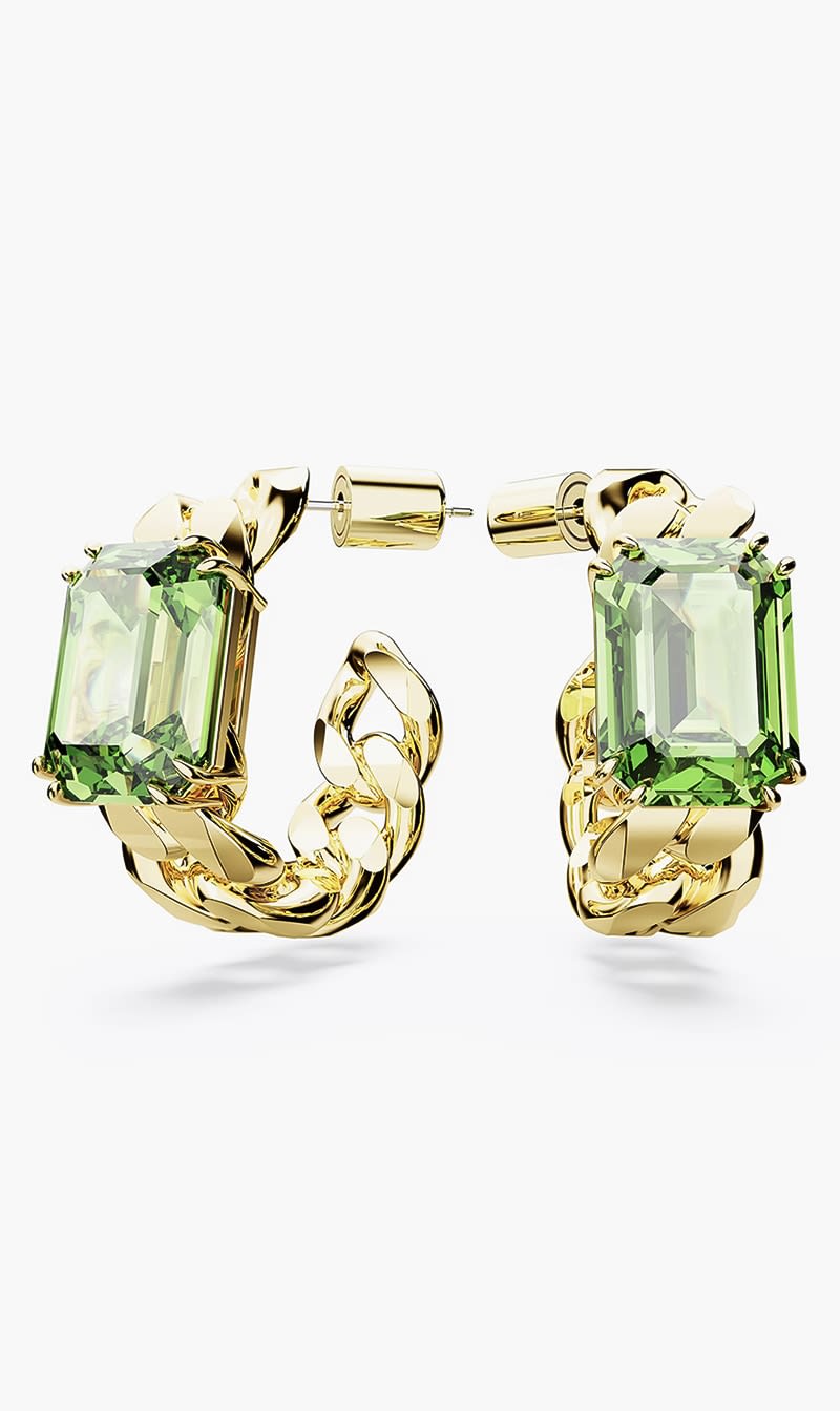 

Swarovski Others Millenia Pe Mn Hoop Gre/gos for Women | The Deal Outlet