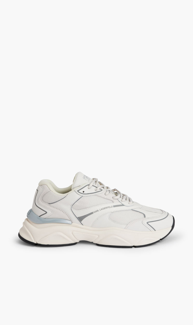

Karl Lagerfeld White Komet-mesh Mix Lo Runner for Men | The Deal Outlet