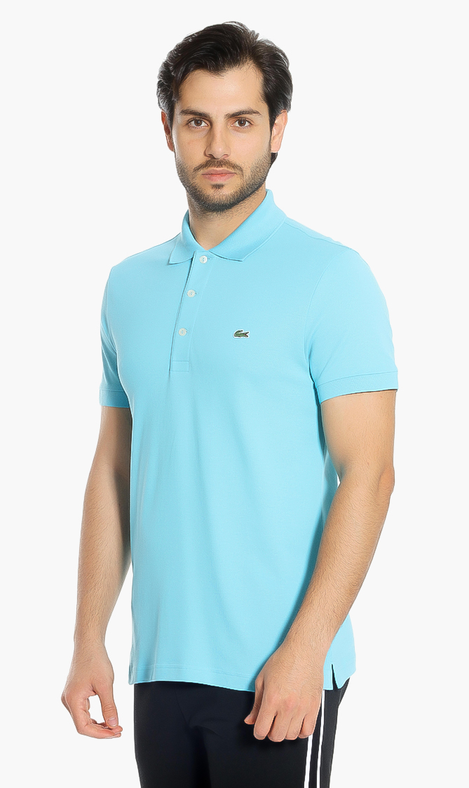 

Slim Fit Short Sleeve Polo, Blue