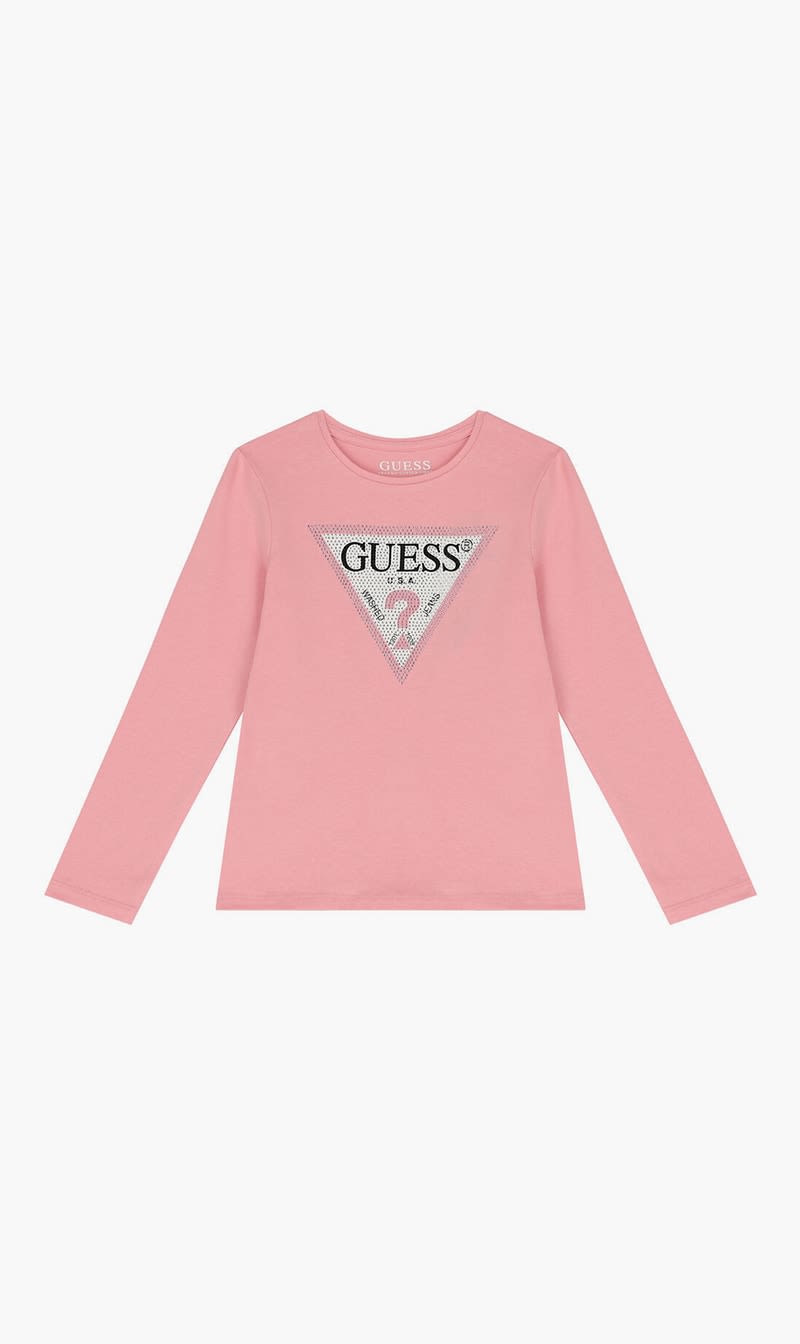 

Guess Pink Scarlette T-shirt for Girls | The Deal Outlet