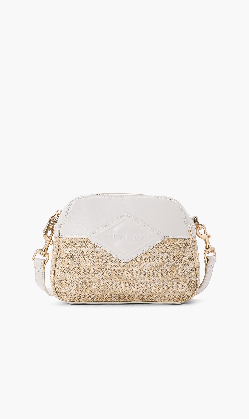 

Replay Jute Crossbody Bag