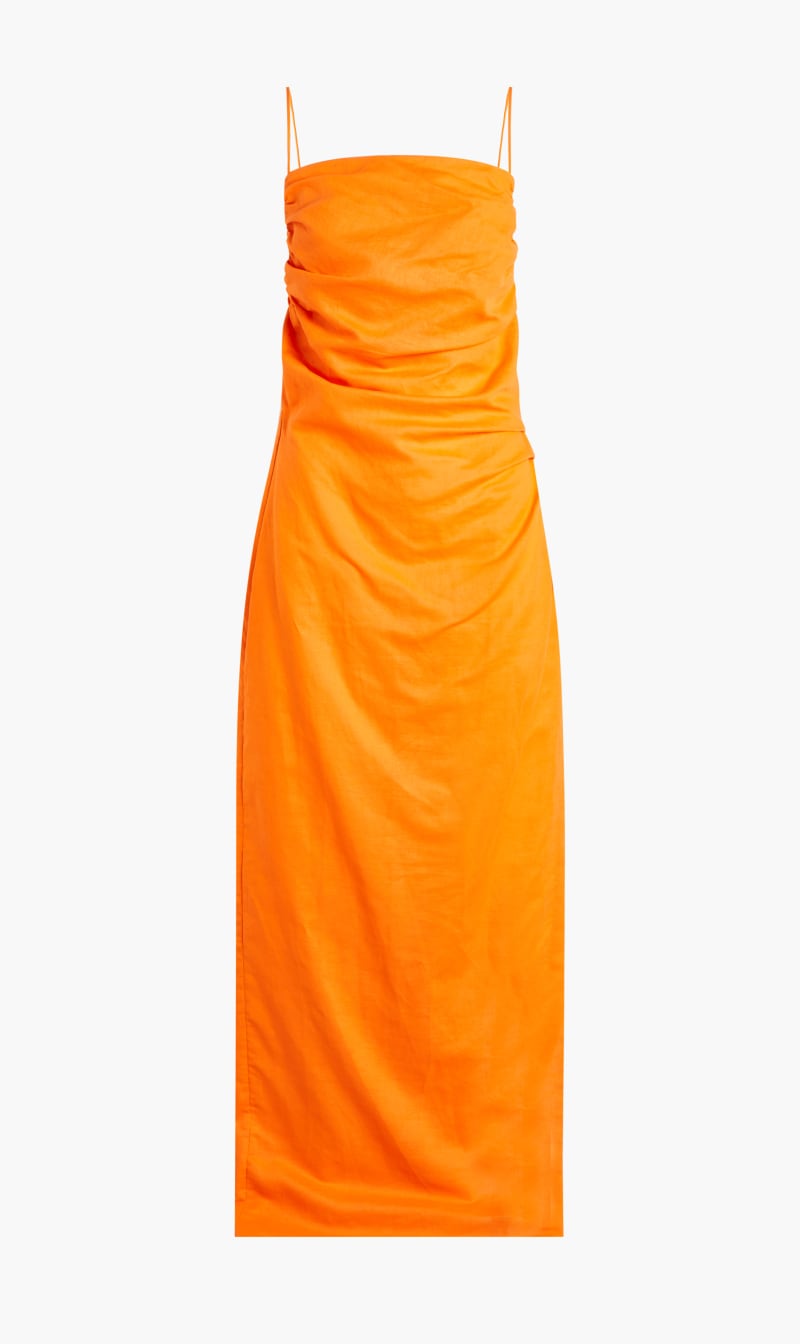 

Ronny Kobo Orange Clark Dress for Women | The Deal Outlet