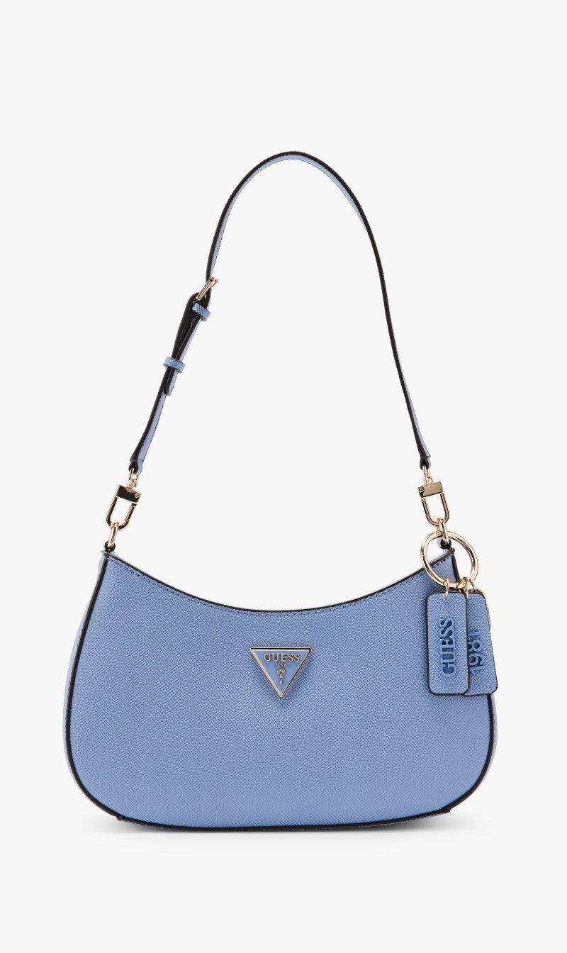 

Noelle Top Zip Shoulder Bag, Purple