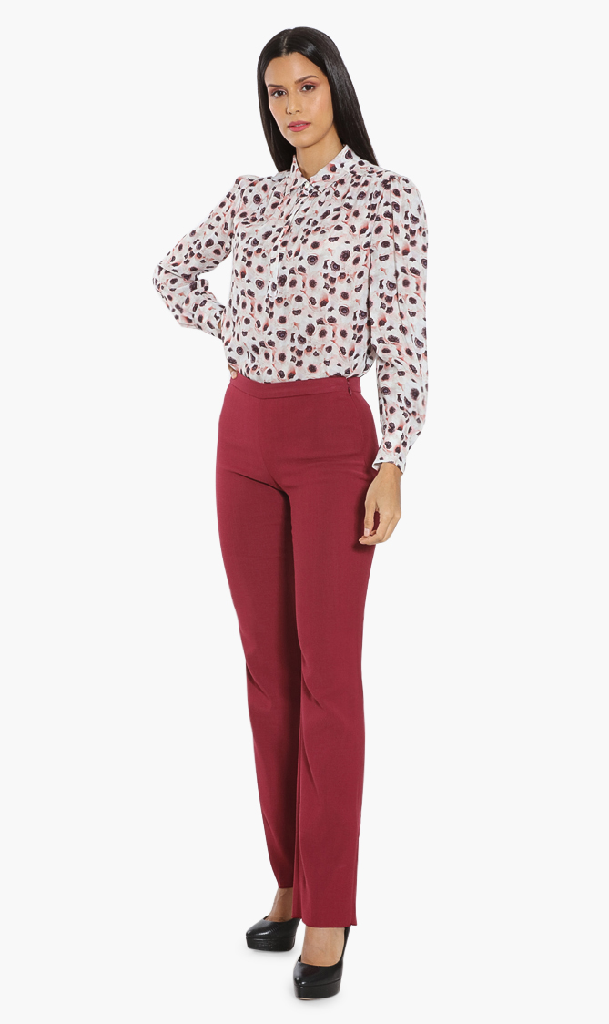 

Longchamp Plain Straight Pants