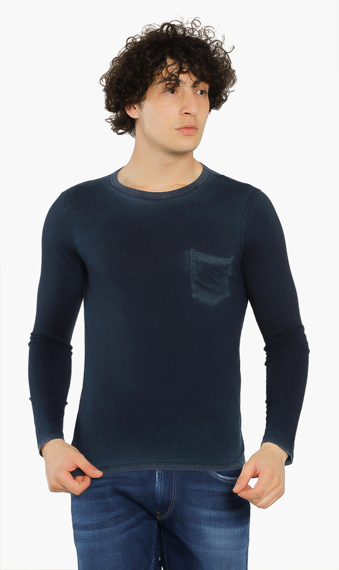 

Replay Chest Pocket Long Sleeve T-shirt