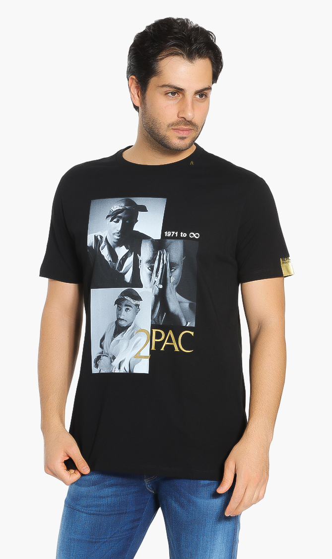 

Tupac Regular Fit T-shirt - Limited Edition, Black