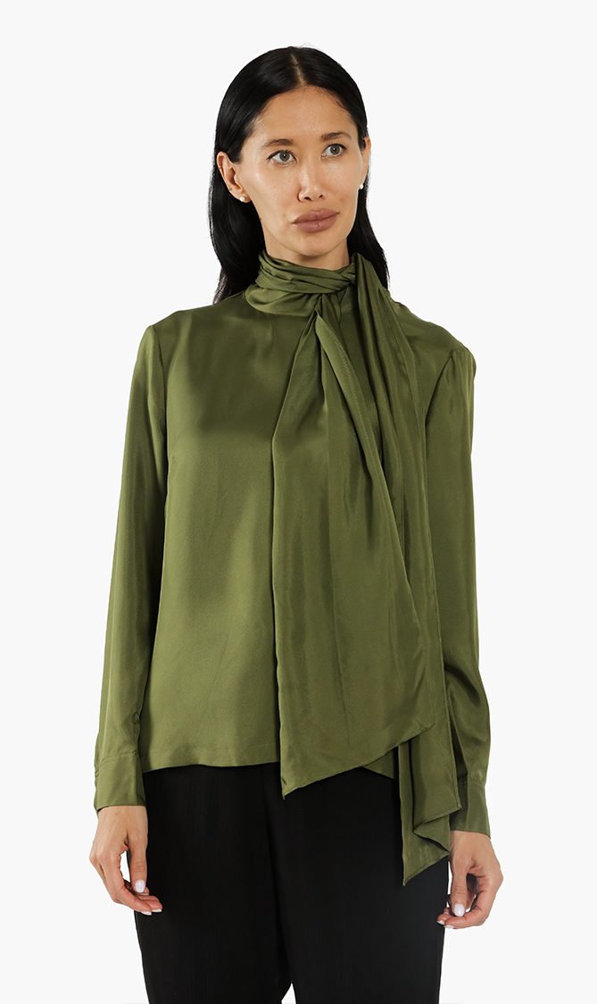 

Ted Baker Marther Neck-tie Long Sleeves Blouse