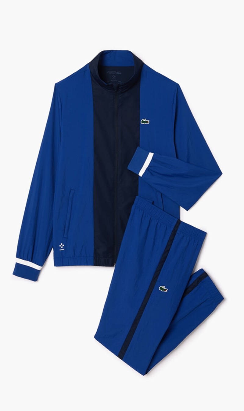 

Lacoste Blue Tennis X Daniil Medvedev Tracksuit for Men | The Deal Outlet