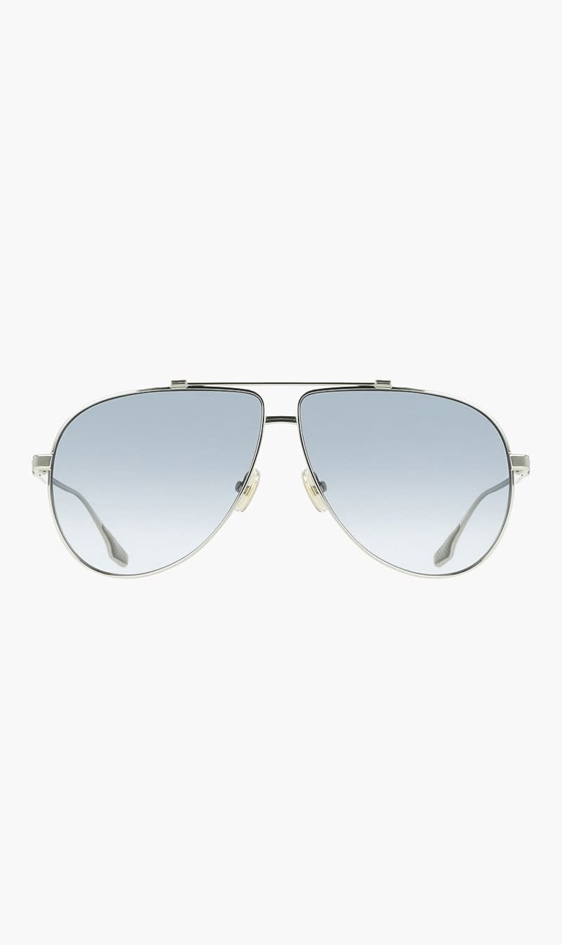 Silver Victoria Beckham Black Pilot Sunglasses for Women