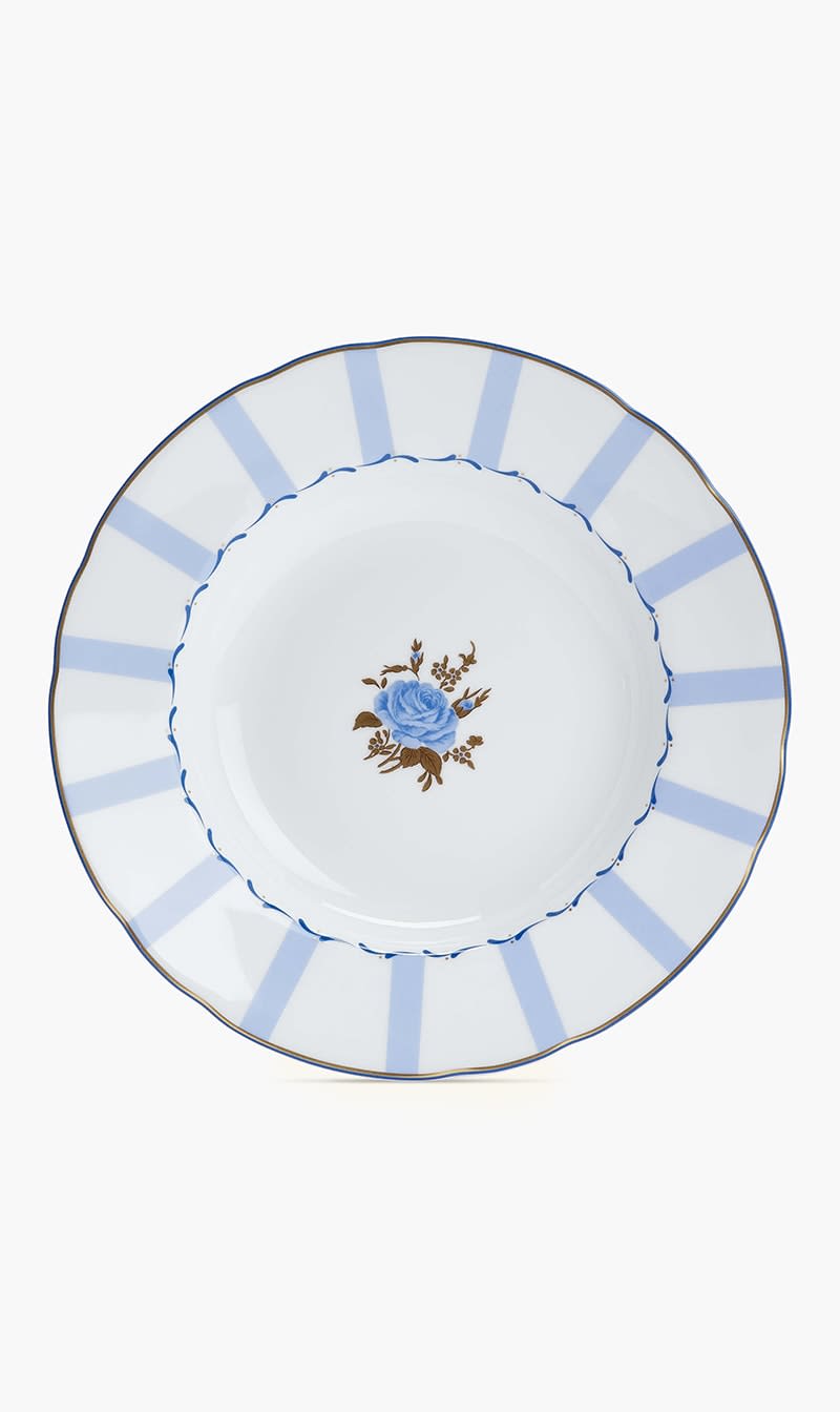 

Bernardaud Blue Brocante Soup Plate Round Blue 22cm | The Deal Outlet