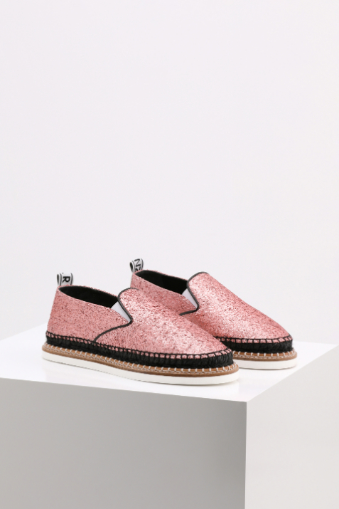

Kenzo Pink Glitter Sufudyu Espadrilles