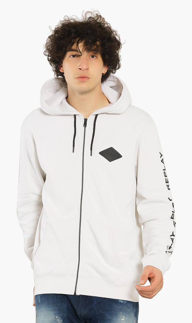 

Replay Contrast Logo Hoodie Sweatshirt