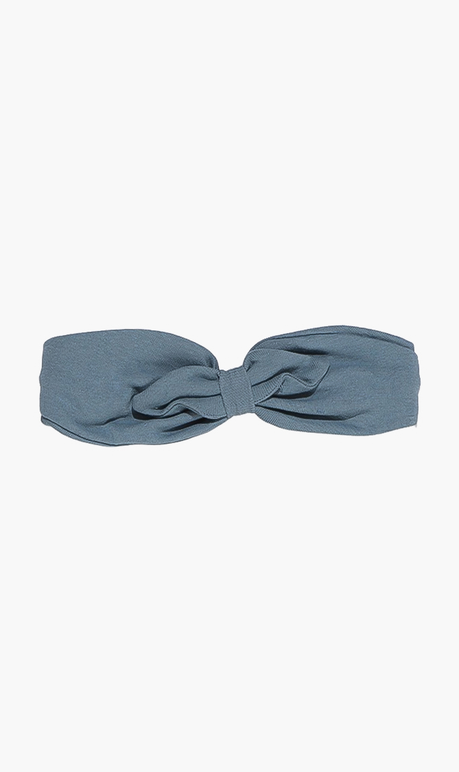 

Petit Bateau Blue Bow Headband for Girls | The Deal Outlet