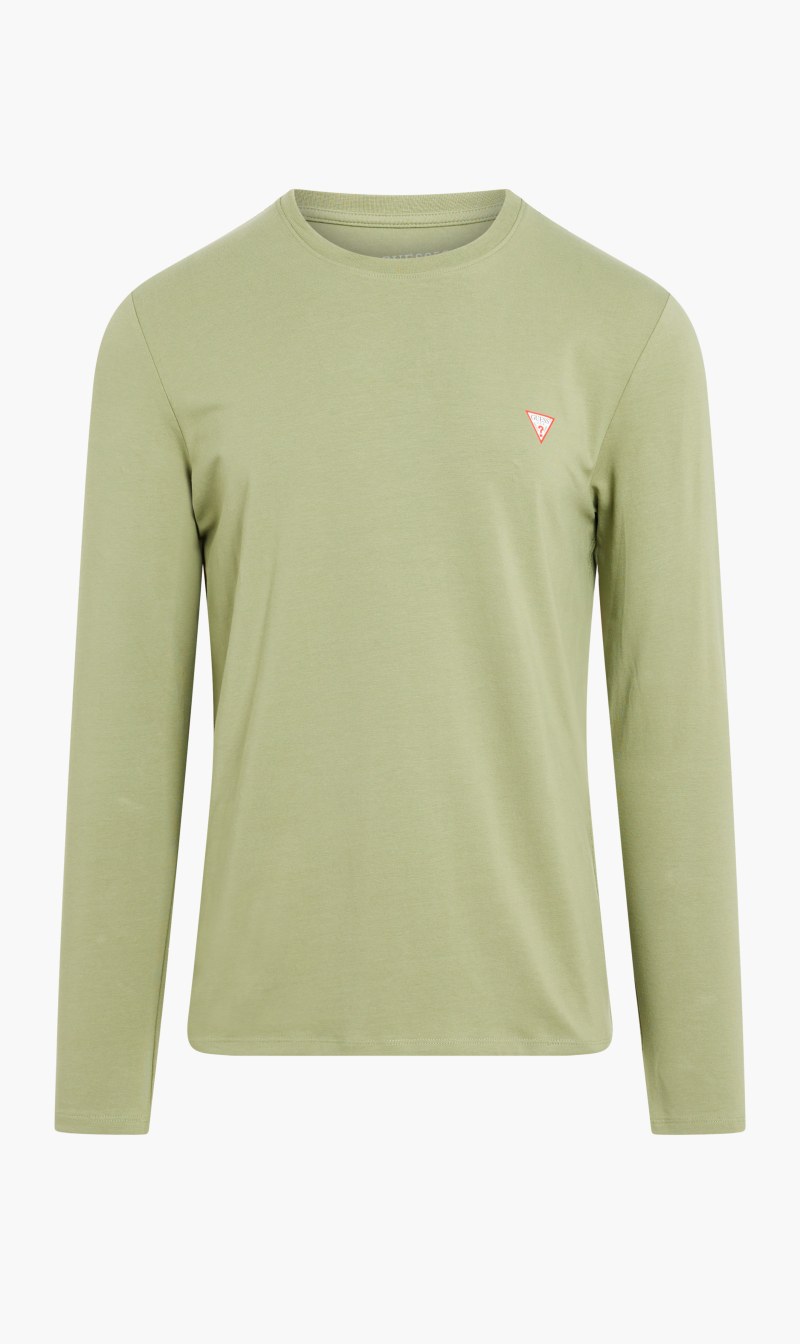 

Guess Green Core Organic Stretch Jersey T-shirt for Men | The Deal Outlet