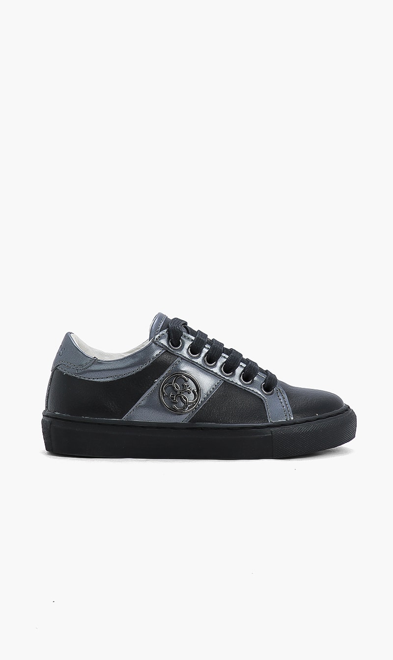 

Logo Lace Up Sneakers, Black