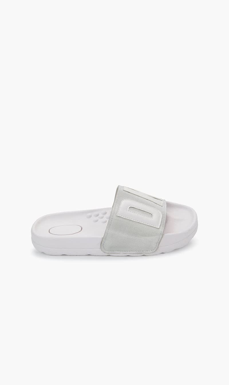 

Dkny Grey Aqua Slides for Girls | The Deal Outlet