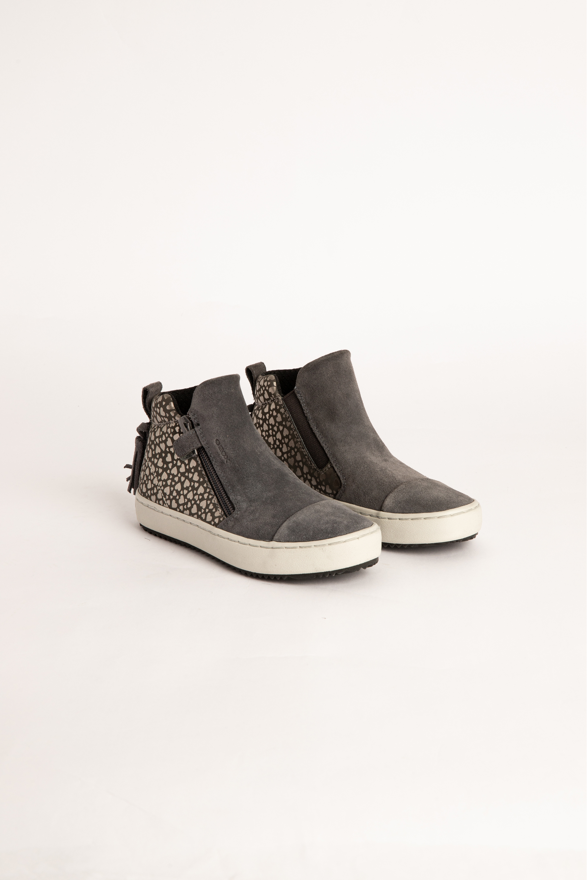

Geox Kalispera Heart Print Ankle Boots