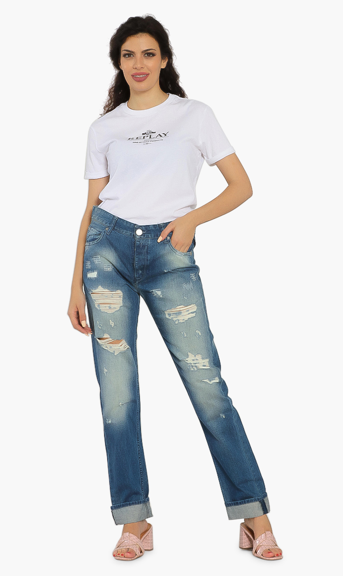 

Replay Gracelly Boyfit Jeans