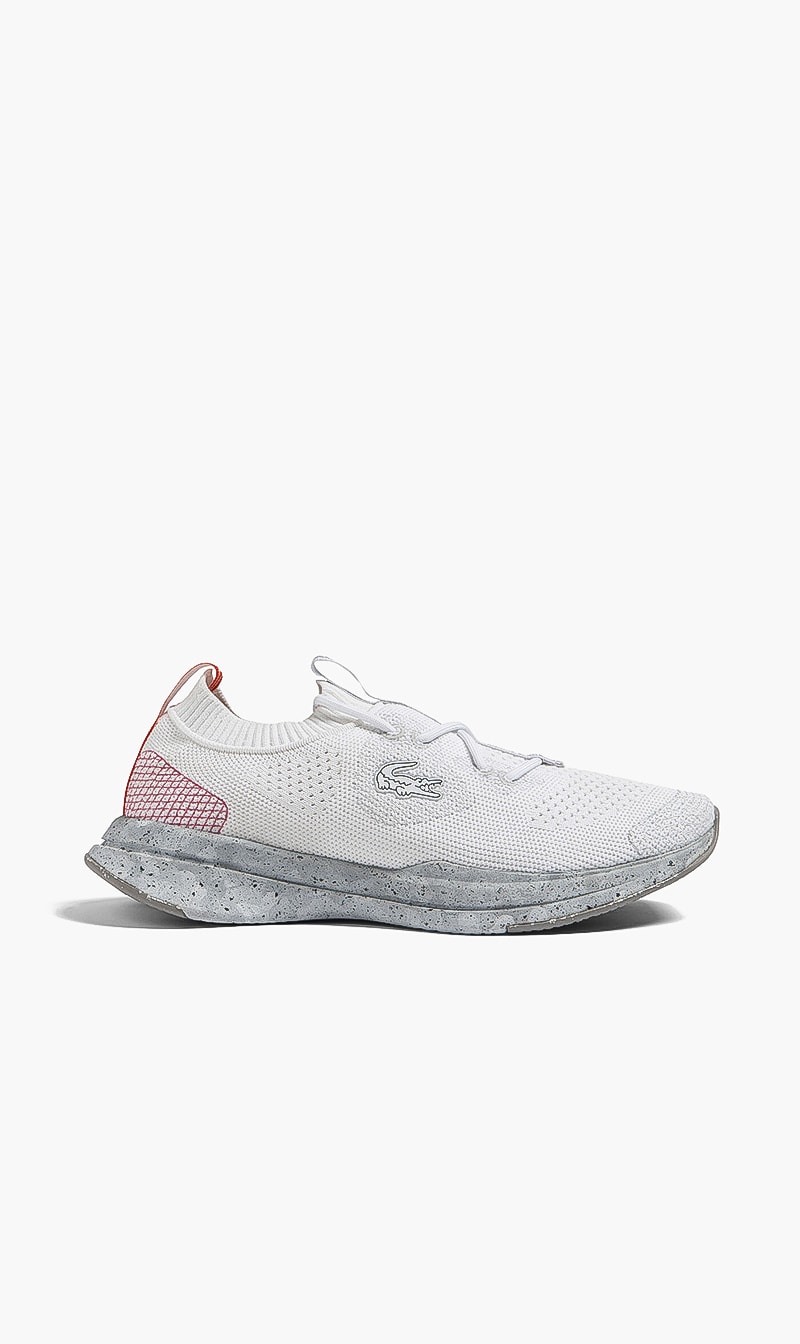

Lacoste Grey Run Spin Lace Sneakers for Women | The Deal Outlet