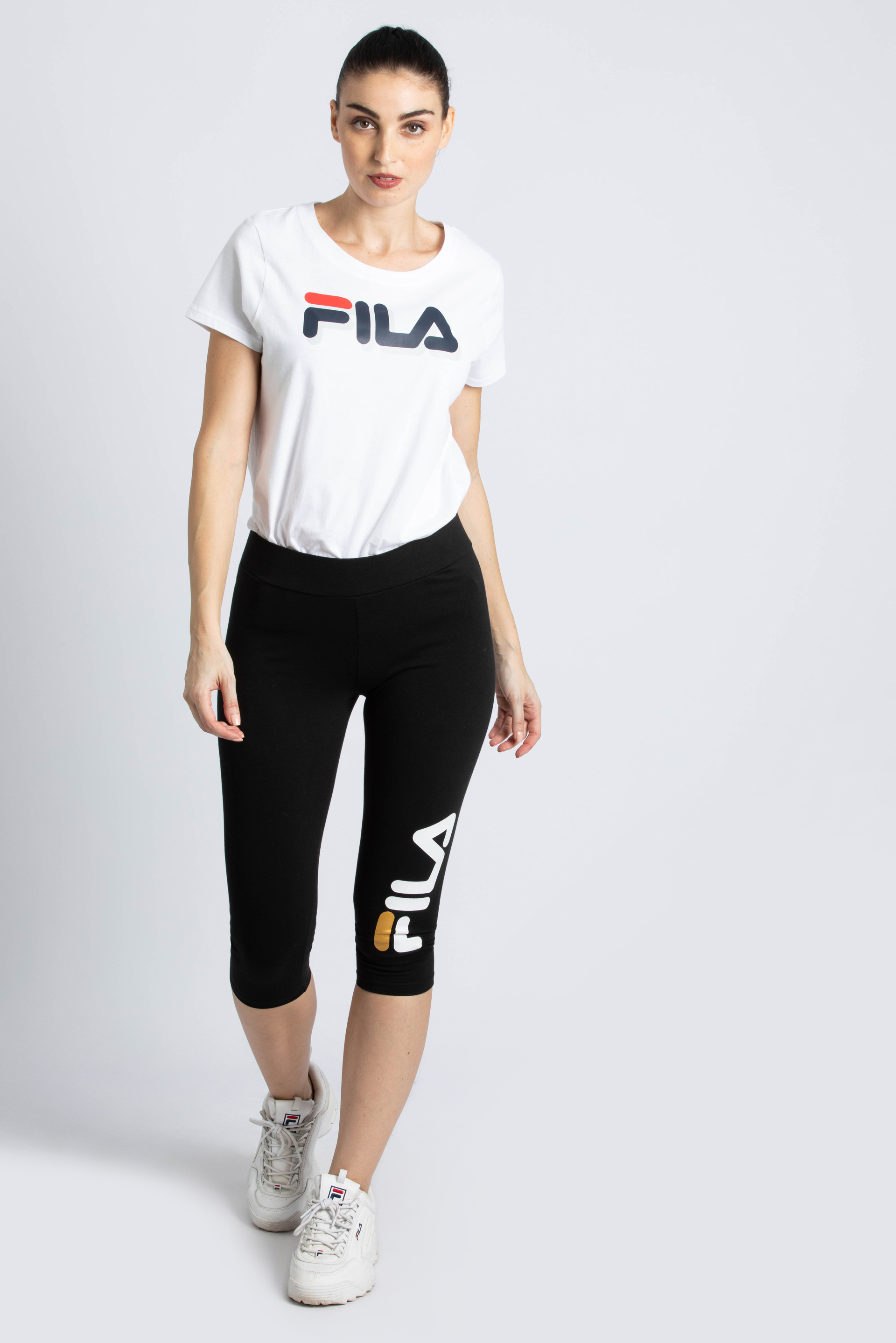 

Fila Berta Solid Capri Leggings