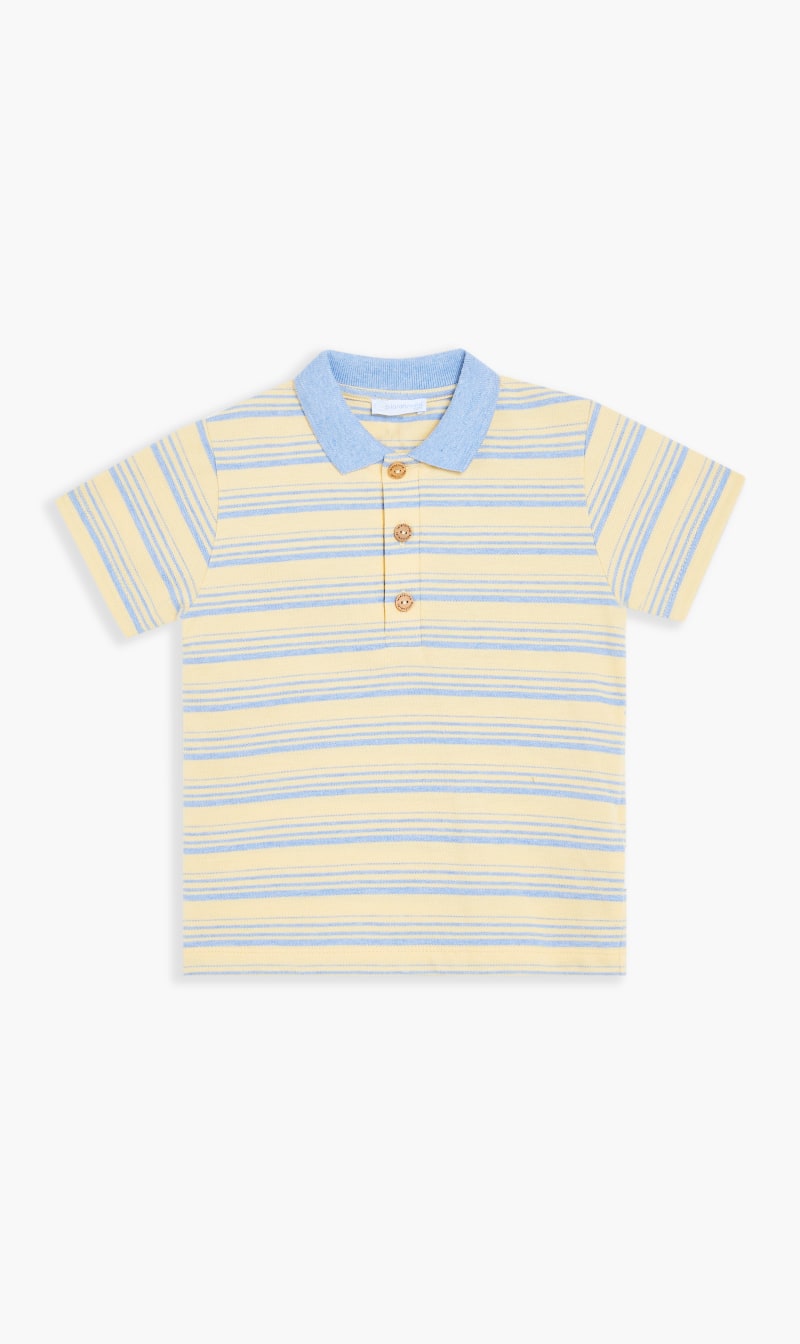 

Laranjinha Yellow Polo Shirt for Kids | The Deal Outlet