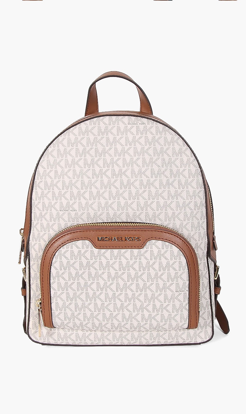 

All Over Printed Backpack, Beige