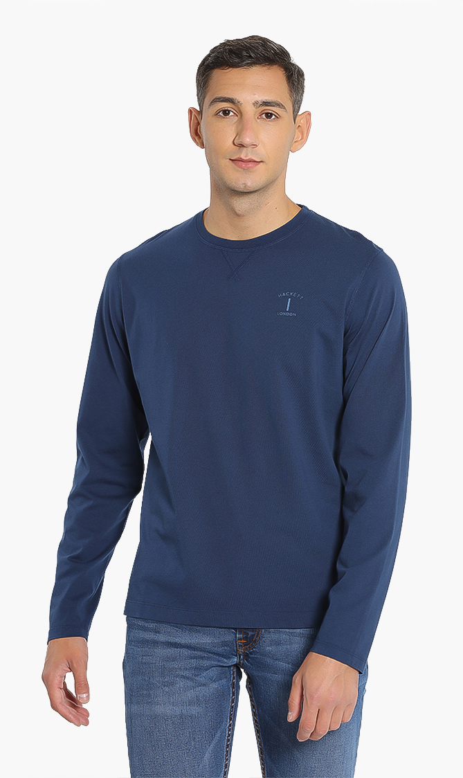 

Hackett London Mr Classic Fit Long Sleeves T-shirt