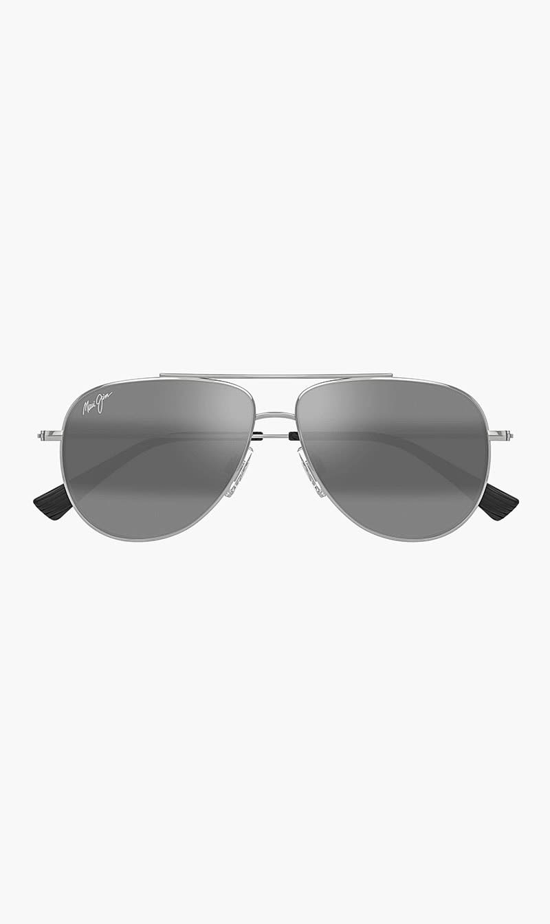 Maui Jim Grey Metal Sunglasses for Men