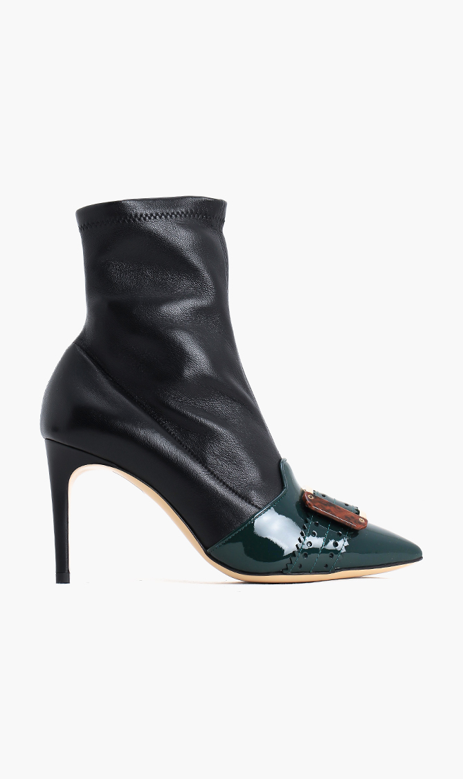 

Pollini Leather Ankle Boots
