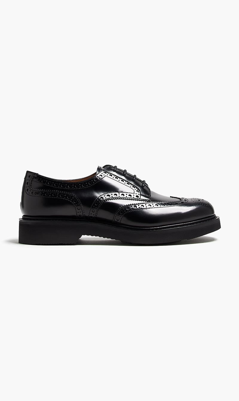 

Church's Black Norwich Derby Shoes for Men | The Deal Outlet