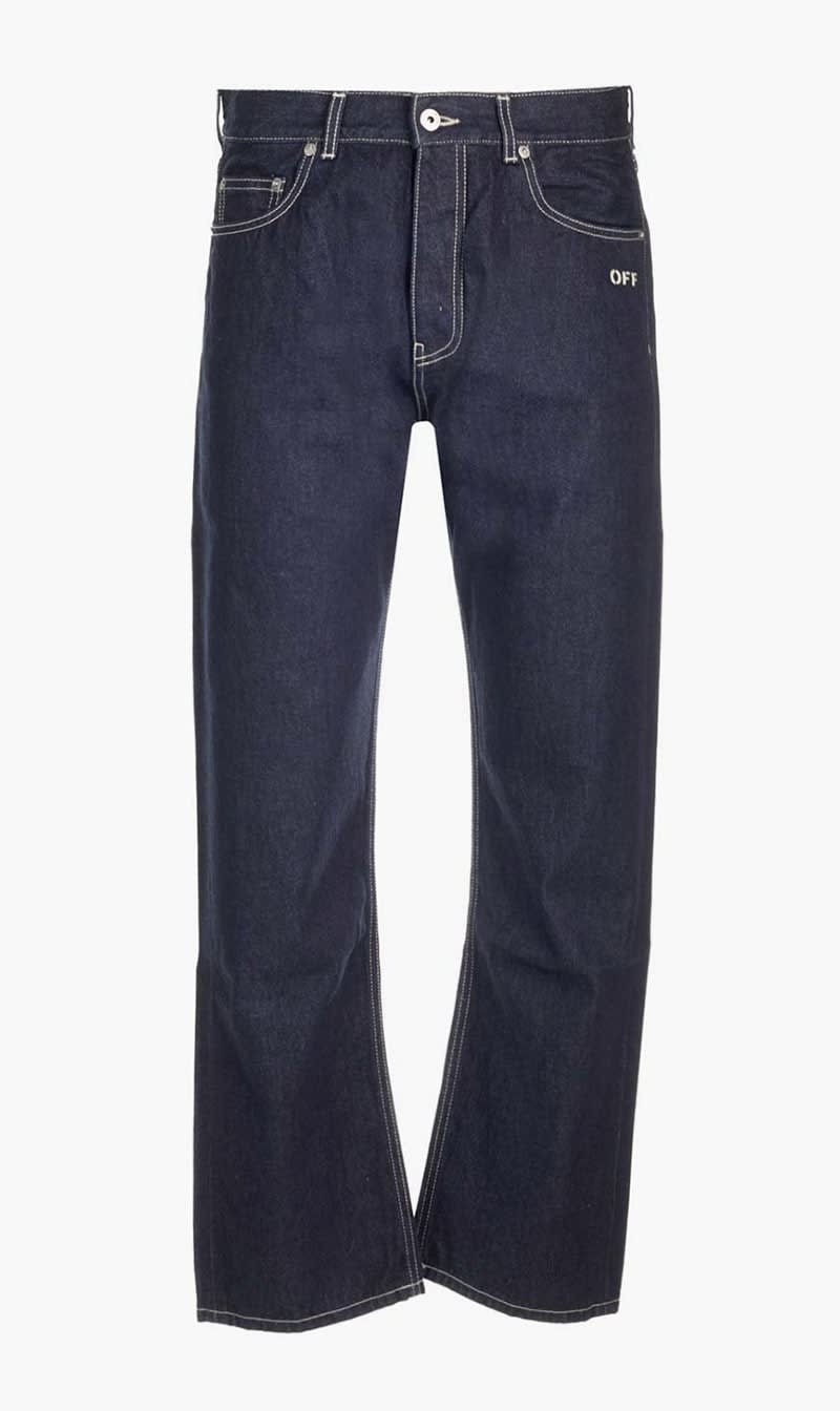 

Off-white Green Off Emb Skate Jeans Sierra Leone Beige for Men | The Deal Outlet