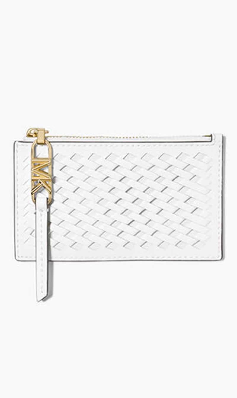 

Michael Kors Black Sm Zip Card Case for Women | The Deal Outlet