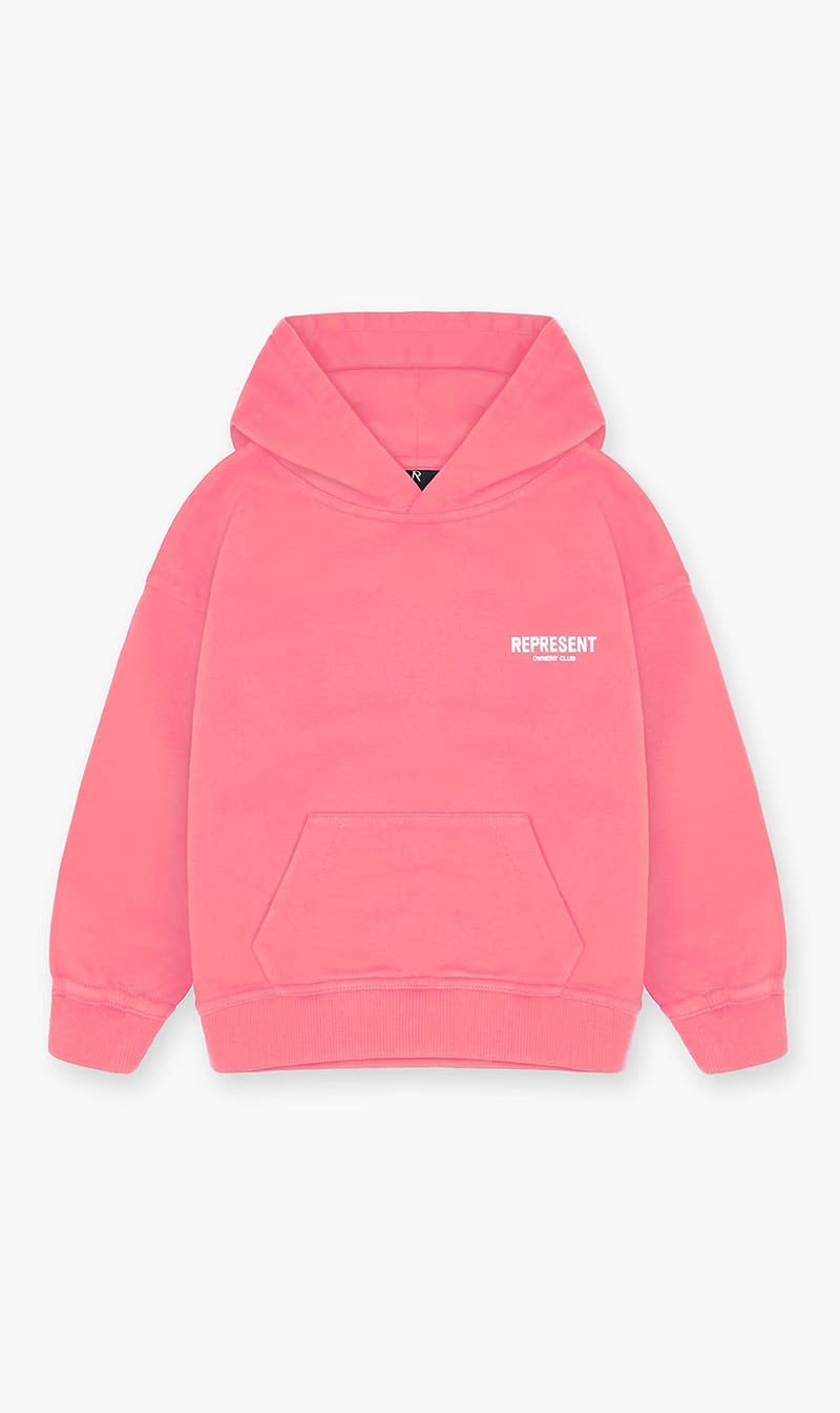 

Represent Pink Mini Owners Club Hoodie for Girls | The Deal Outlet