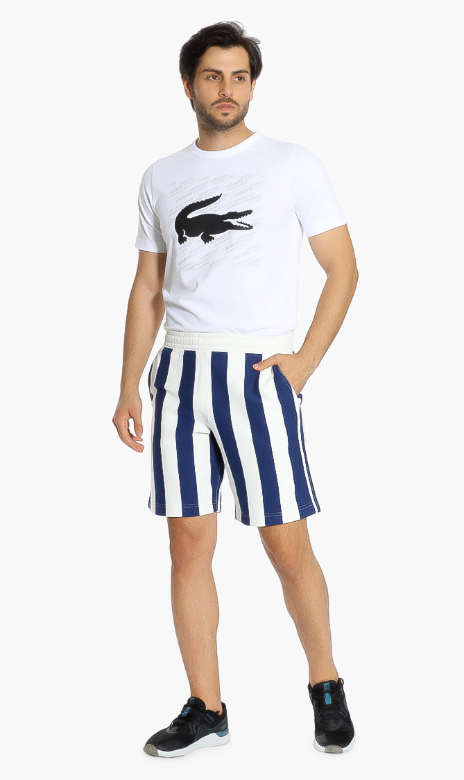 

Lacoste Live Striped Shorts