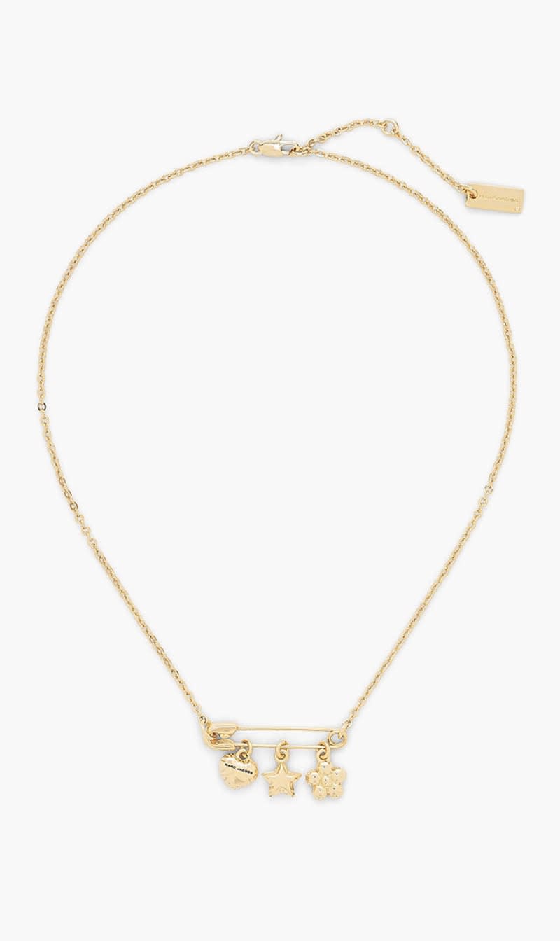 Marc Jacobs Gold Balloon Charm Necklace for Women